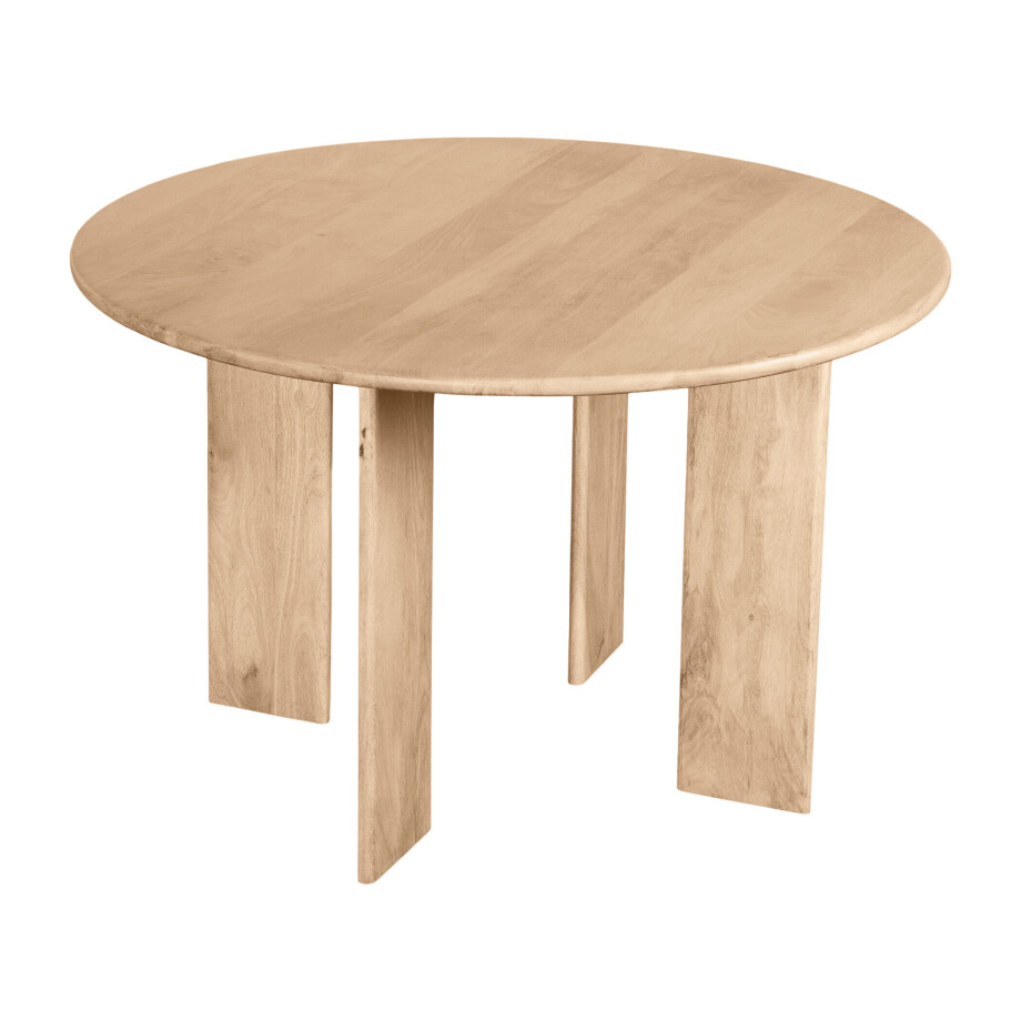 Lewis & Loft Eettafel Lila -Rond ⌀120 - FSC®-gecertificeerd mangohout - Naturel Lewis & Loft Eettafel Lila -Rond ⌀120 - FSC®-gecertificeerd mangohout - Naturel afbeelding 1