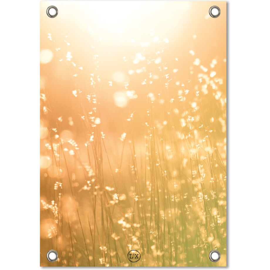 Label2X Tuinposter bright sun afbeelding 1