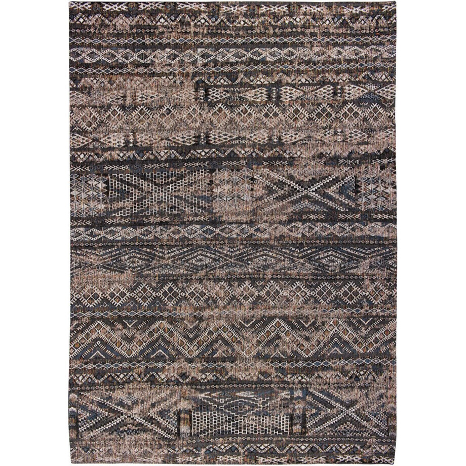 Louis De Poortere vloerkleed Black Rabat - grijs - 280x390cm afbeelding 1
