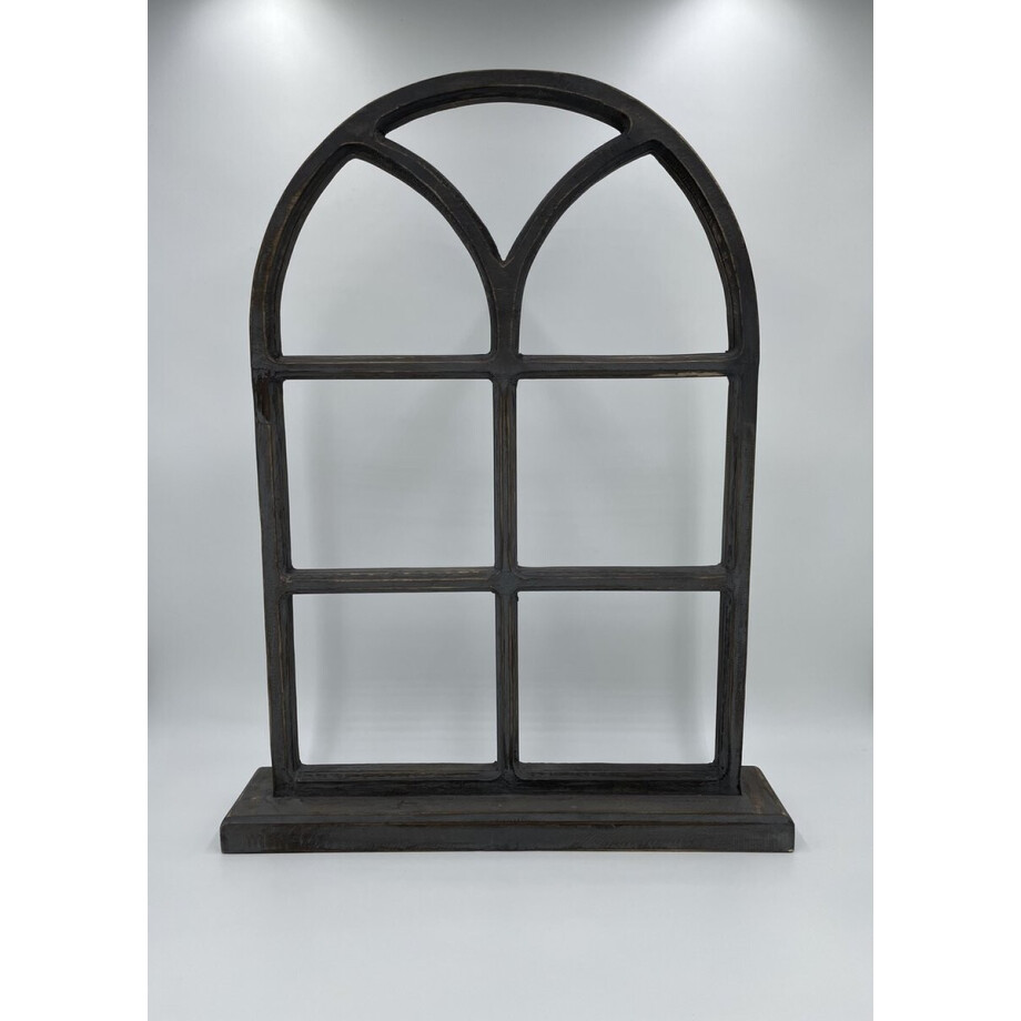 Decoratie stalraam oud kozijn hout op voet 63,5 x 49 cm grijs geschuurd old look | 65501 | Home Sweet Home | Stoer & Sober Woonstijl Decoratie stalraam oud kozijn hout op voet 63,5 x 49 cm grijs geschuurd old look | 65501 | Home Sweet Home | Stoer & Sober Woonstijl afbeelding 1