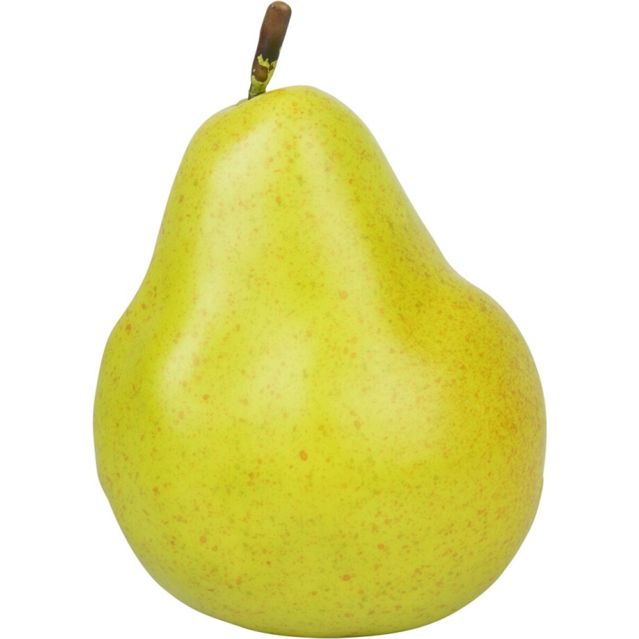 Esschert Design kunstfruit decofruit - peer/peren - ongeveer 11 cm - groen afbeelding 1
