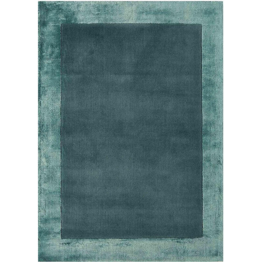 Easy Living - Ascot-Rug-Aqua-Blue Vloerkleed - 200x290  - Rechthoek - Laagpolig Tapijt - Klassiek - Blauw afbeelding 1