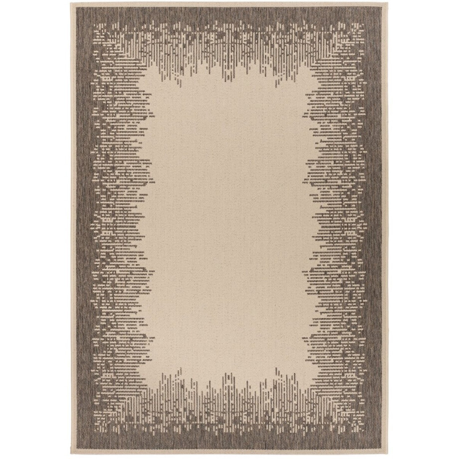 Padiro laagpolig vloerkleed - 120 x 170 cm - Crème / Bruin - Vintage, Decoratief patroon - Polypropyleen - binnen/buiten - vloerverwarming Padiro laagpolig vloerkleed - 120 x 170 cm - Crème / Bruin - Vintage, Decoratief patroon - Polypropyleen - binnen/buiten - vloerverwarming afbeelding 1