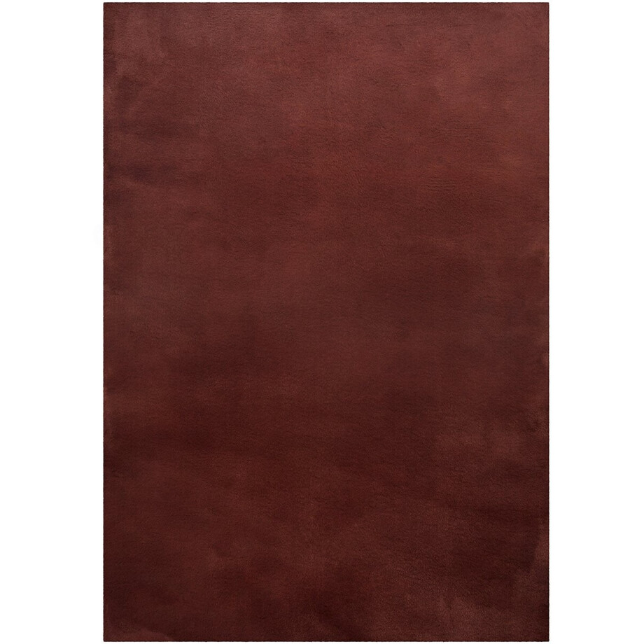 Wecon home Basics - Anna - Hoogpolig vloerkleed - 40x60 - bordeauxrood - afbeelding 1