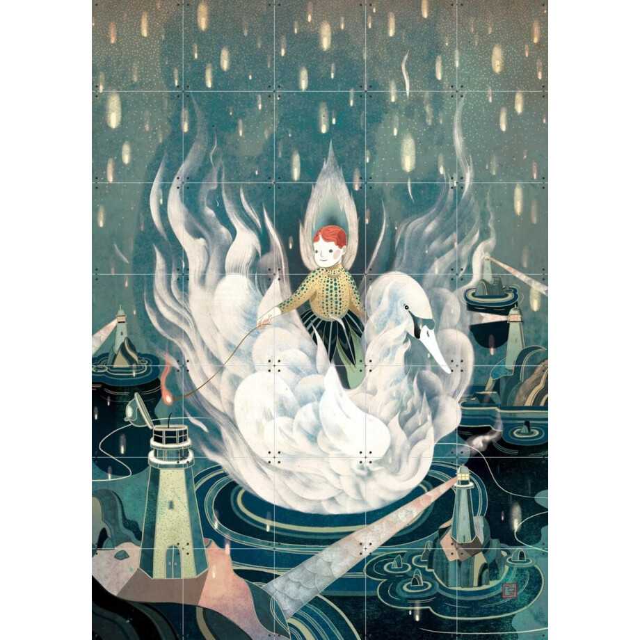 IXXI Enlightened, Victo Ngai - 100 x 140 cm - Gratis ophangtool - Grote wanddecoratie en posters - Illustraties, Speels, Digitale Kunst, Grafisch IXXI Enlightened, Victo Ngai - 100 x 140 cm - Gratis ophangtool - Grote wanddecoratie en posters - Illustraties, Speels, Digitale Kunst, Grafisch afbeelding 1