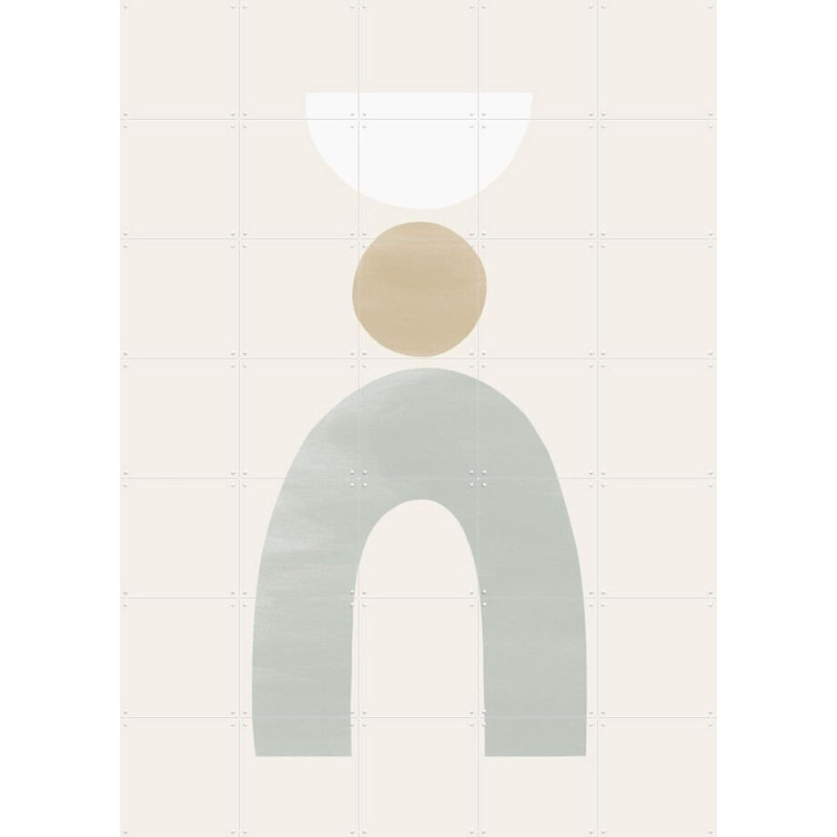 IXXI Balancing Shapes III, Bohomadic Studio - 100 x 140 cm - Gratis ophangtool - Grote wanddecoratie en posters - Illustraties, Geometrische Kunst IXXI Balancing Shapes III, Bohomadic Studio - 100 x 140 cm - Gratis ophangtool - Grote wanddecoratie en posters - Illustraties, Geometrische Kunst afbeelding 1