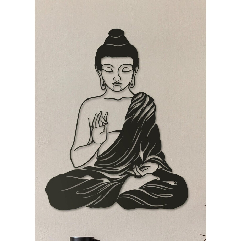 Wanddecoratie | Buddha - XL (63x80cm) Wanddecoratie | Buddha - XL (63x80cm) afbeelding 1