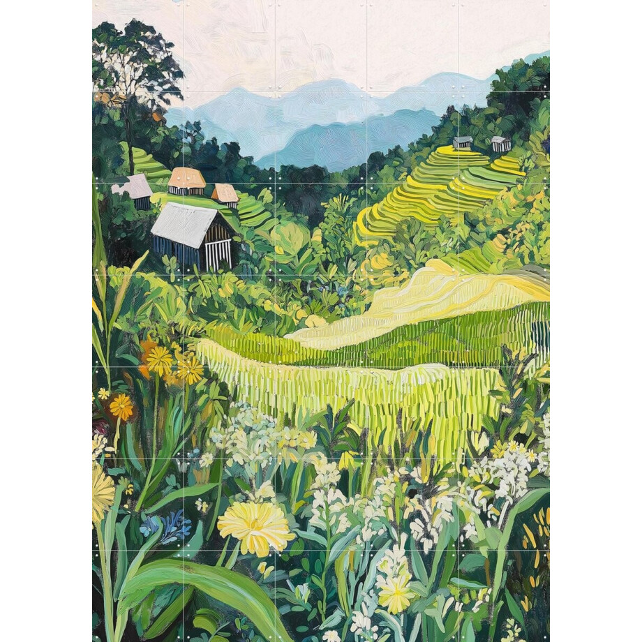 IXXI Whispering Rice, Artclaud - 100 x 140 cm - Gratis ophangtool - Grote wanddecoratie en posters - Kleurrijk, Schilderijen, Woonkamer, Studeerkamer IXXI Whispering Rice, Artclaud - 100 x 140 cm - Gratis ophangtool - Grote wanddecoratie en posters - Kleurrijk, Schilderijen, Woonkamer, Studeerkamer afbeelding 1