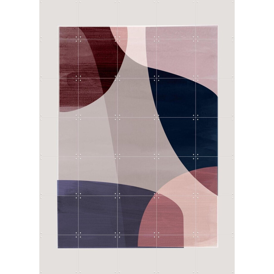 IXXI Graphic 196Y, Mareike Böhmer - 100 x 140 cm - Gratis ophangtool - Grote wanddecoratie en posters - Geometrische Kunst, Abstract, Art Deco afbeelding 1