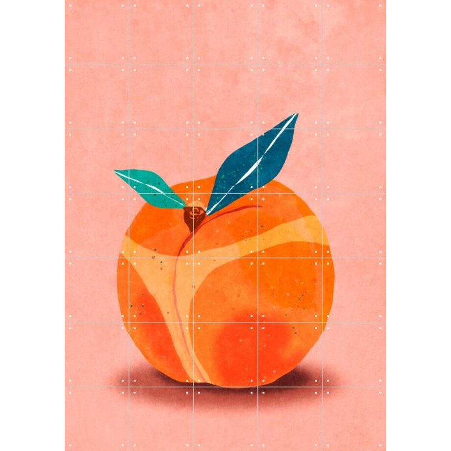 IXXI Your Ass Is Peachy, Raissa Oltmanns - 100 x 140 cm - Gratis ophangtool - Grote wanddecoratie en posters - Illustraties, Grafisch Ontwerp, Speels IXXI Your Ass Is Peachy, Raissa Oltmanns - 100 x 140 cm - Gratis ophangtool - Grote wanddecoratie en posters - Illustraties, Grafisch Ontwerp, Speels afbeelding 1