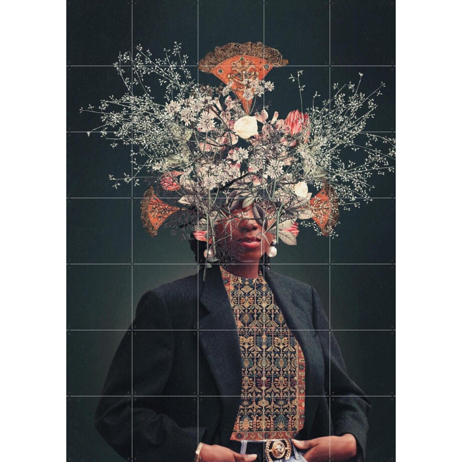 IXXI Meet me in Paradise, Frank Moth - 100 x 140 cm - Gratis ophangtool - Grote wanddecoratie en posters - Fotografie, Collage, Gemengde Technieken afbeelding 1
