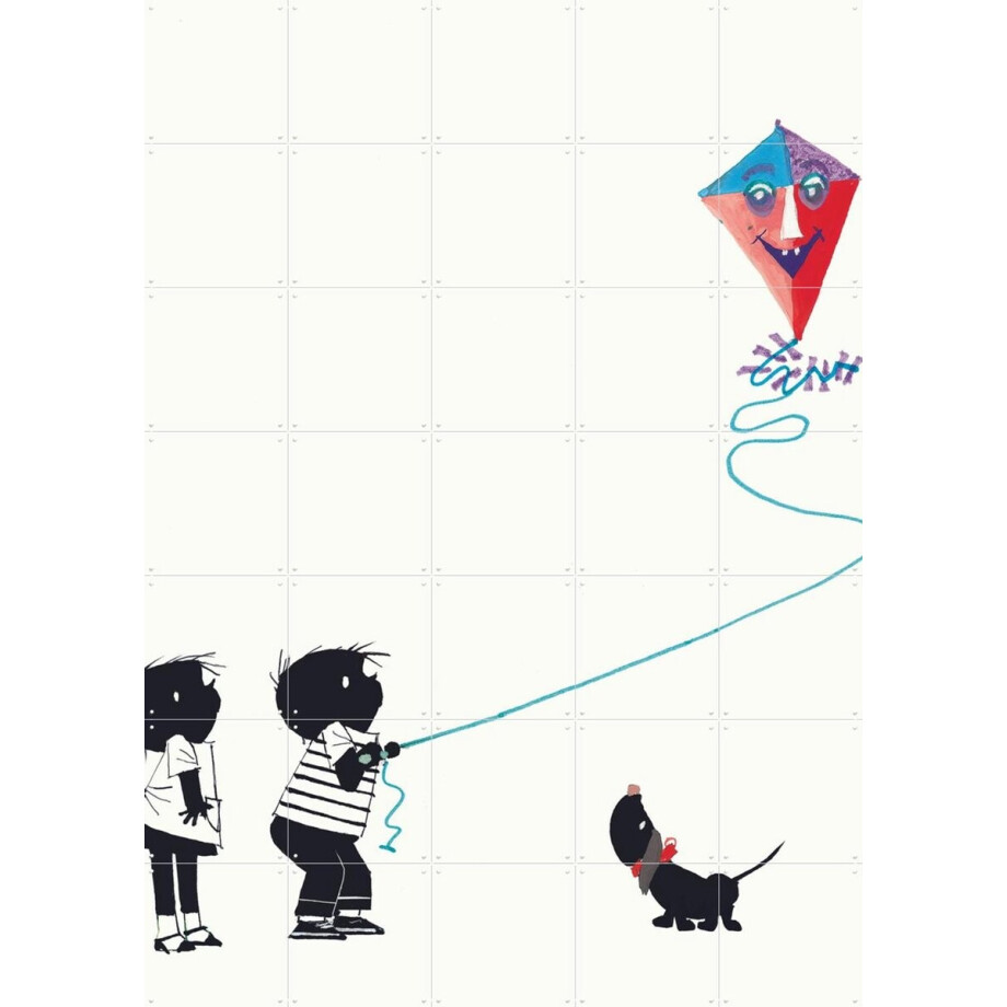 IXXI Vlieger, Fiep Westendorp - 100 x 140 cm - Gratis ophangtool - Grote wanddecoratie en posters - Speels, Illustraties, Cartoonesk, Babykamer IXXI Vlieger, Fiep Westendorp - 100 x 140 cm - Gratis ophangtool - Grote wanddecoratie en posters - Speels, Illustraties, Cartoonesk, Babykamer afbeelding 1