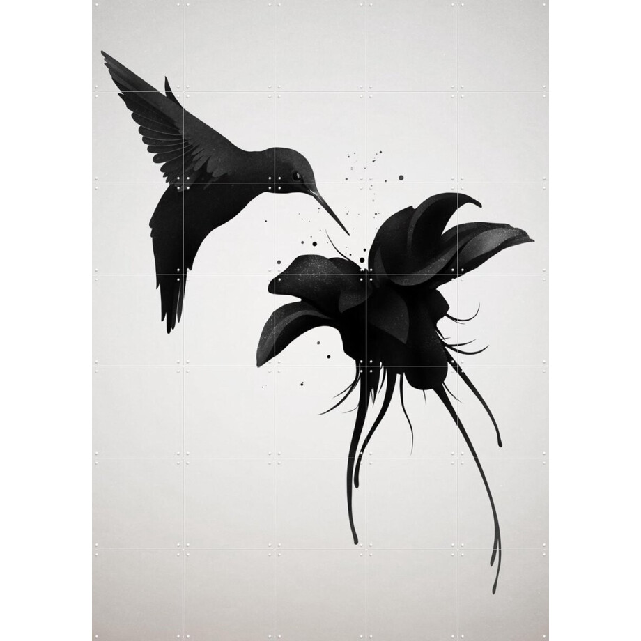 IXXI Chorum, Ruben Ireland - 100 x 140 cm - Gratis ophangtool - Grote wanddecoratie en posters - Illustraties, Minimalistisch, Slaapkamer, Woonkamer afbeelding 1