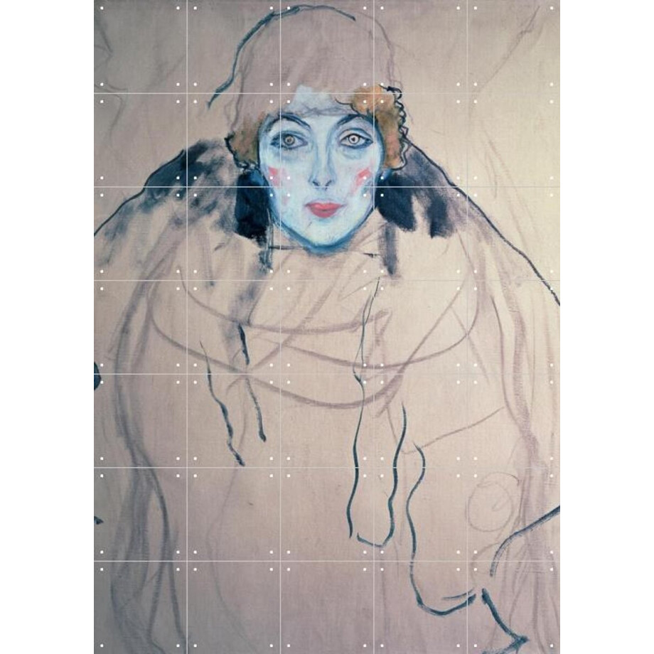 IXXI Head of a Woman 1917, Gustav Klimt & Bridgeman Images - 100 x 140 cm - Gratis ophangtool - Grote wanddecoratie en posters - Klassiek, Art IXXI Head of a Woman 1917, Gustav Klimt & Bridgeman Images - 100 x 140 cm - Gratis ophangtool - Grote wanddecoratie en posters - Klassiek, Art afbeelding 1
