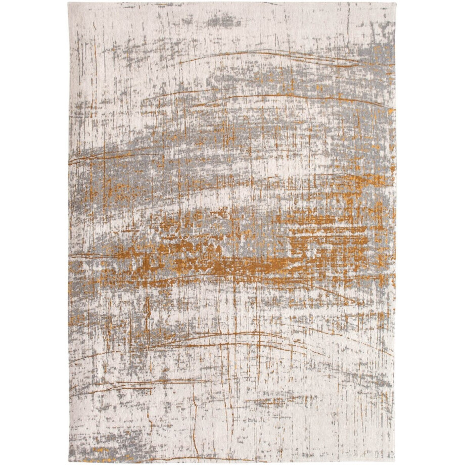 Wasbaar Binnen & Buiten Vloerkleed - 80 x 150 cm - Louis De Poortere Griff Columbus Gold - Laagpolig Tapijt - Gerecycled PET - Made in Belgium - Circulair Wasbaar Binnen & Buiten Vloerkleed - 80 x 150 cm - Louis De Poortere Griff Columbus Gold - Laagpolig Tapijt - Gerecycled PET - Made in Belgium - Circulair afbeelding 1