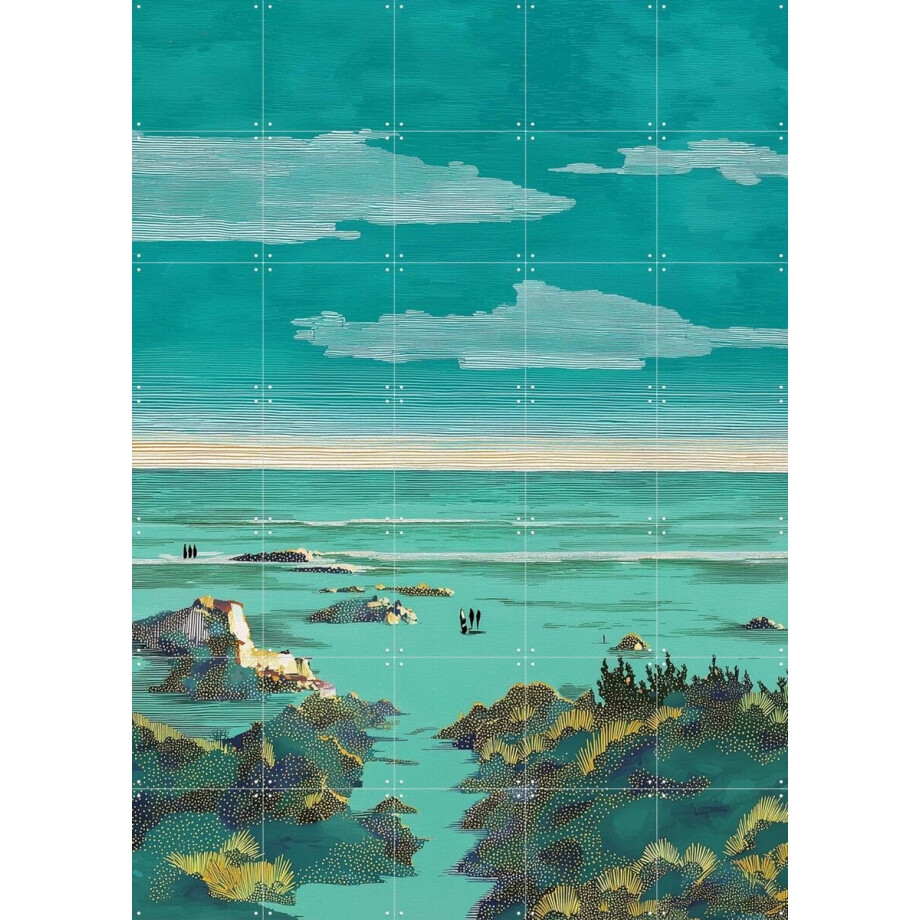 IXXI Strand 4, Artclaud - 100 x 140 cm - Gratis ophangtool - Grote wanddecoratie en posters - Kleurrijk, Illustraties, Digitale Kunst, Modern IXXI Strand 4, Artclaud - 100 x 140 cm - Gratis ophangtool - Grote wanddecoratie en posters - Kleurrijk, Illustraties, Digitale Kunst, Modern afbeelding 1