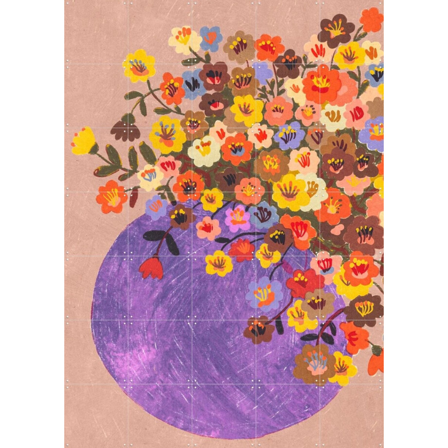IXXI Flora fantasia, Gigi Rosado - 100 x 140 cm - Gratis ophangtool - Grote wanddecoratie en posters - Decoratieve kunsten, Kleurrijk, Illustraties IXXI Flora fantasia, Gigi Rosado - 100 x 140 cm - Gratis ophangtool - Grote wanddecoratie en posters - Decoratieve kunsten, Kleurrijk, Illustraties afbeelding 1