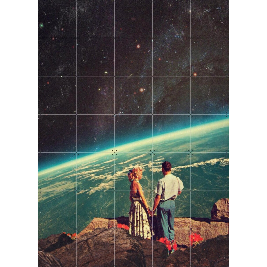 IXXI Love, Frank Moth - 100 x 140 cm - Gratis ophangtool - Grote wanddecoratie en posters - Illustraties, Surrealisme, Digitale Kunst, Vintage IXXI Love, Frank Moth - 100 x 140 cm - Gratis ophangtool - Grote wanddecoratie en posters - Illustraties, Surrealisme, Digitale Kunst, Vintage afbeelding 1