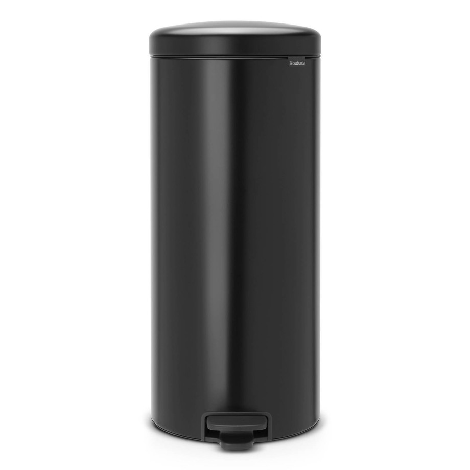 Brabantia NewIcon prullenbak - 30 l - Matt Black afbeelding 