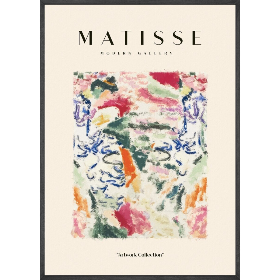 Japanse Vrouw aan het Water Poster 21x30 cm - Henri Matisse Japanse Vrouw aan het Water Poster 21x30 cm - Henri Matisse afbeelding 1