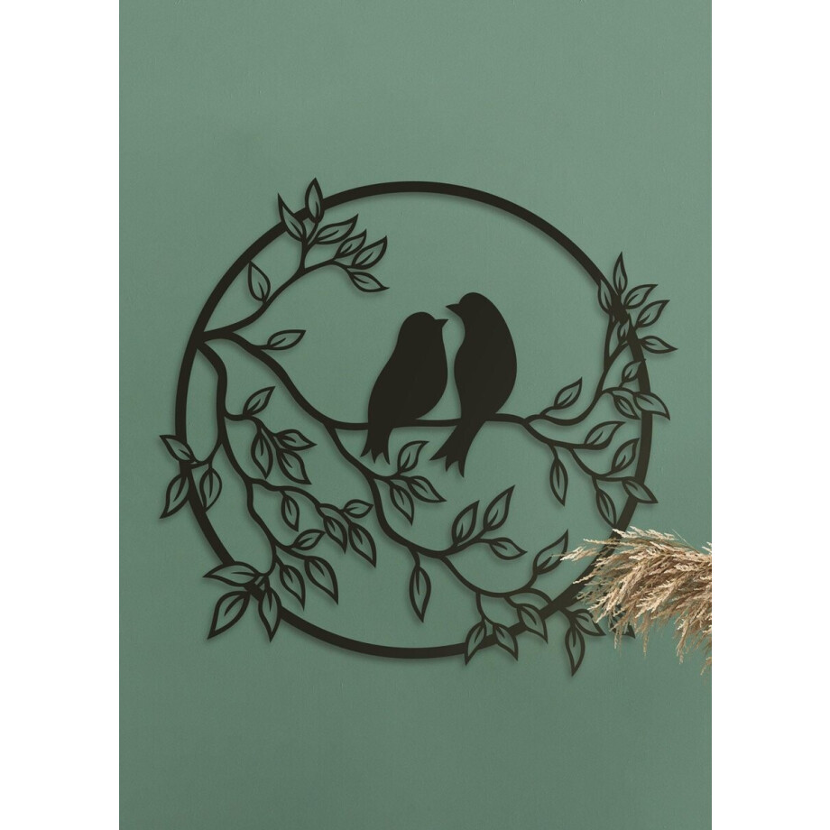 Wanddecoratie dieren | vogels - XL (77x80cm) afbeelding 1