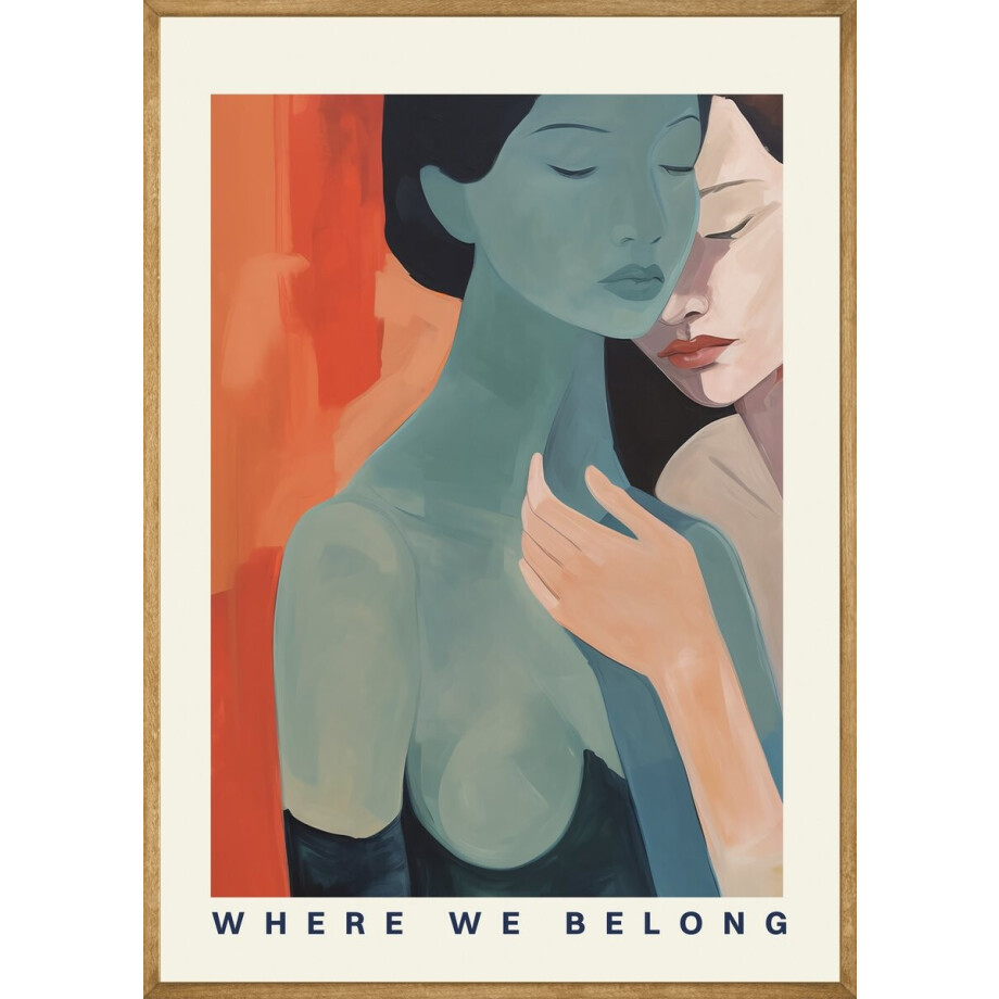 Where We Belong Poster - 40x50 cm Where We Belong Poster - 40x50 cm afbeelding 1
