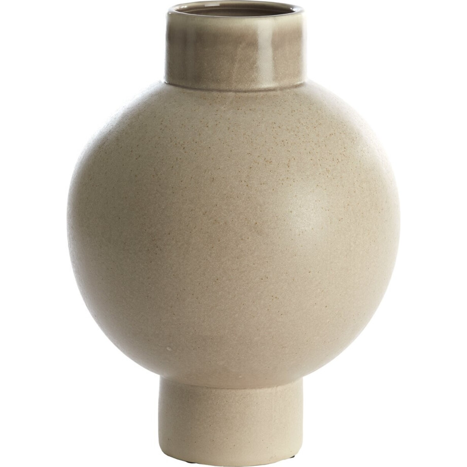 Light & Living - Vaas ZELATA - Ø28x38cm - Bruin Light & Living - Vaas ZELATA - Ø28x38cm - Bruin afbeelding 1