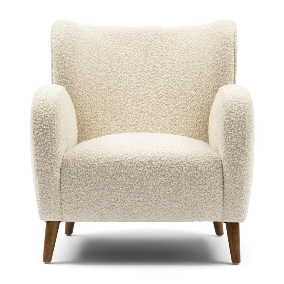 Fauteuil La Contessina, White Sand, Bouclé afbeelding 1