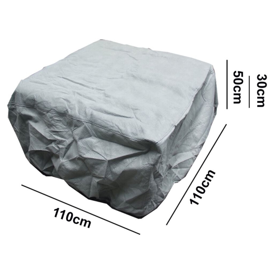 Aton Tafelhoes 110 x 110 x 50-30 cm afbeelding 1