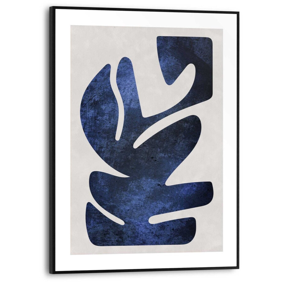 Schilderij Resemblance Blue - 40 x 30 - Hout - REINDERS afbeelding 1