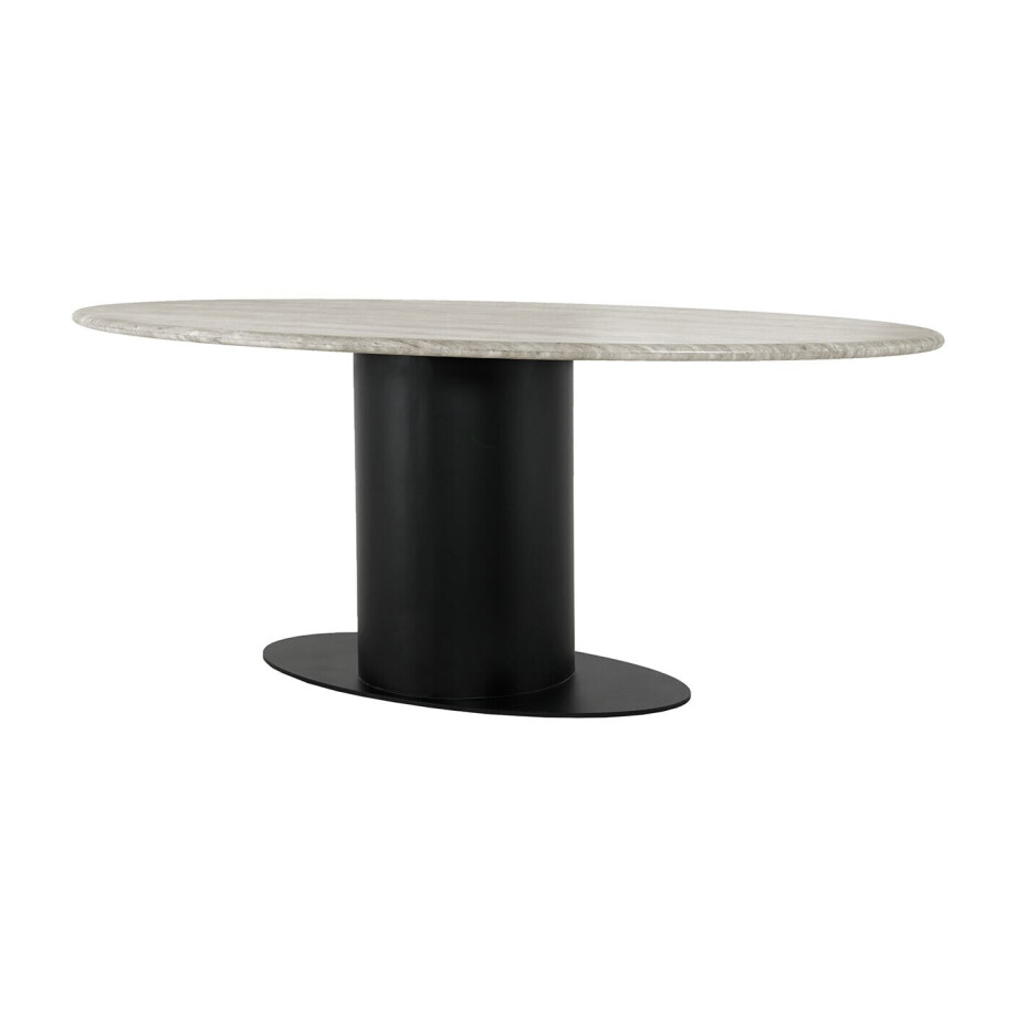 Richmond Ovale Eettafel 'Brodman' Marmer, 200 x 100cm Richmond Ovale Eettafel 'Brodman' Marmer, 200 x 100cm afbeelding 1