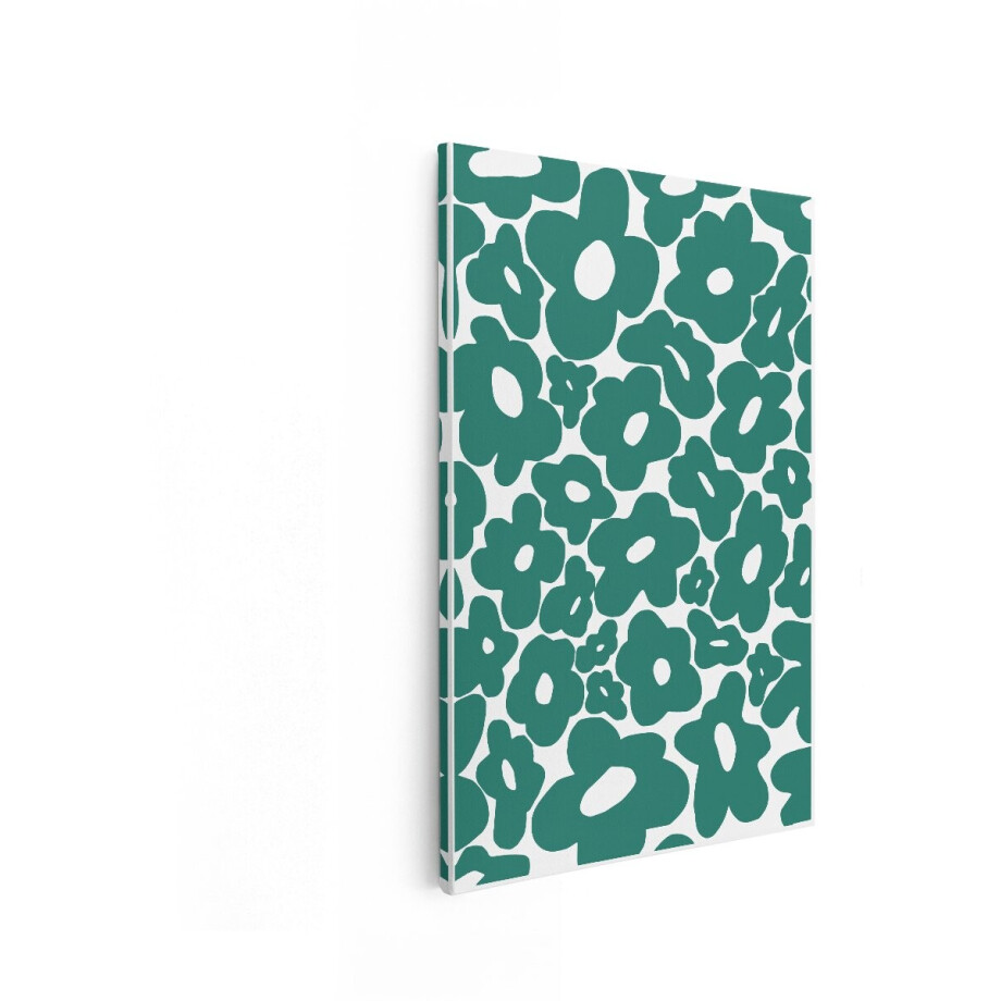Artaza Canvas Schilderij Bloemenprint - 20x30 cm - Wanddecoratie Abstract - Muurdecoratie Groen - Decoratie Woonkamer - Kamer Accessoires Artaza Canvas Schilderij Bloemenprint - 20x30 cm - Wanddecoratie Abstract - Muurdecoratie Groen - Decoratie Woonkamer - Kamer Accessoires afbeelding 1