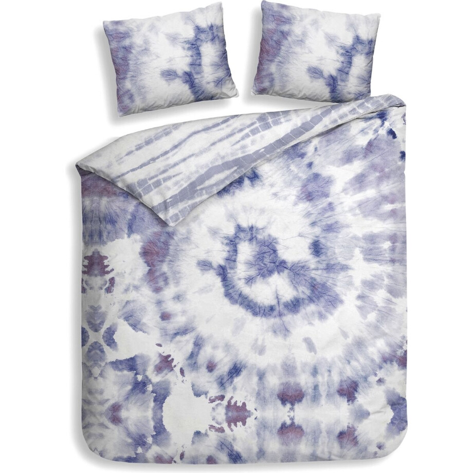 Heckett & Lane Dekbedovertrek Layla (Grey)-260x200/220 cm afbeelding 1