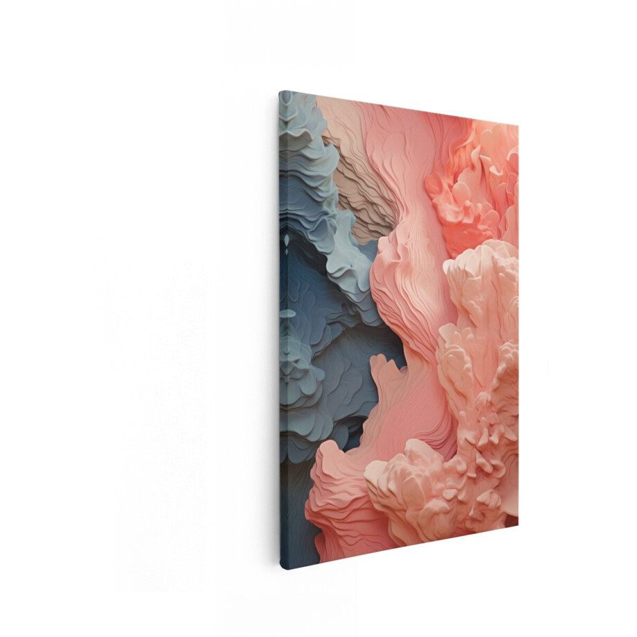 Artaza Canvas Schilderij 3D Reliëf - 20x30 cm - Wanddecoratie Abstract Modern - Muurdecoratie Golvende Lagen - Kamer Accessoires Artaza Canvas Schilderij 3D Reliëf - 20x30 cm - Wanddecoratie Abstract Modern - Muurdecoratie Golvende Lagen - Kamer Accessoires afbeelding 1