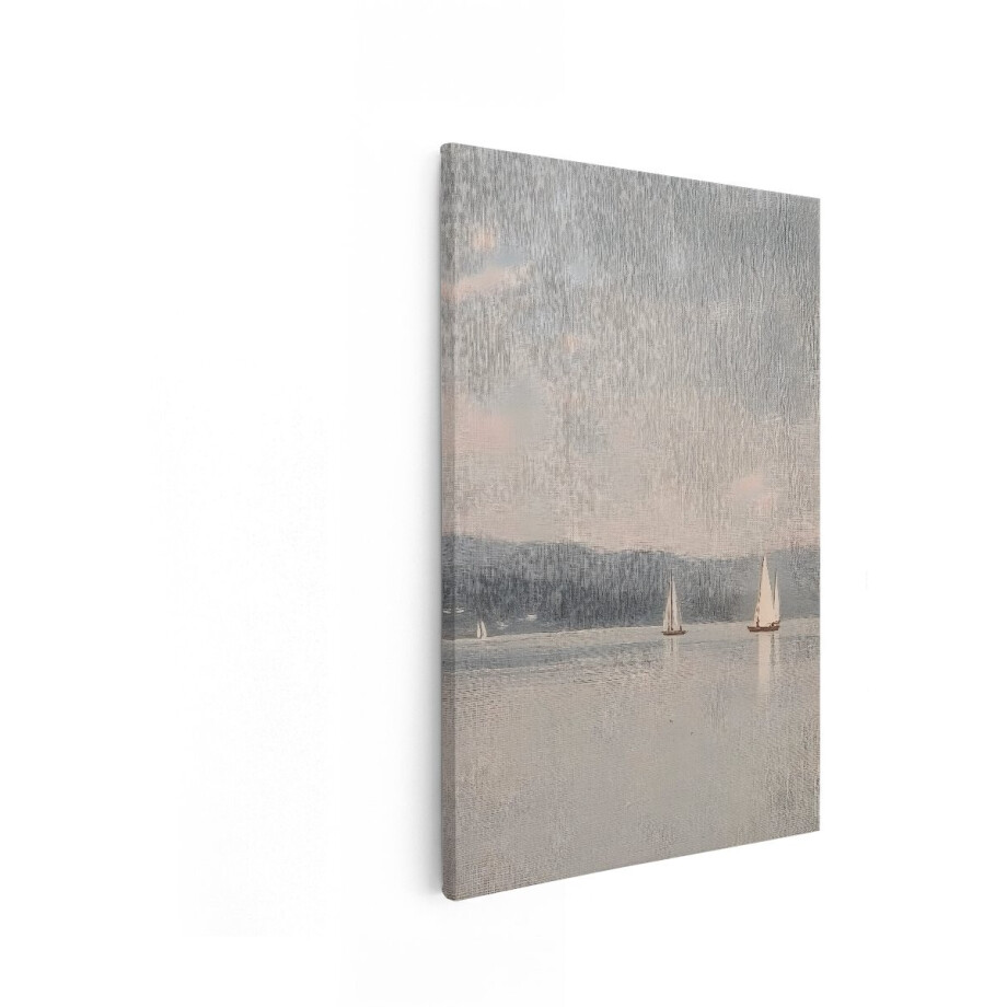 Artaza Canvas Schilderij Zeilboten - 40x60 cm - Wanddecoratie Zee - Muurdecoratie Landschap - Decoratie Kalme Zee - Schilderijen Op Canvas Artaza Canvas Schilderij Zeilboten - 40x60 cm - Wanddecoratie Zee - Muurdecoratie Landschap - Decoratie Kalme Zee - Schilderijen Op Canvas afbeelding 1