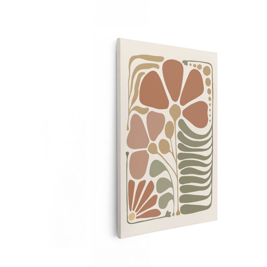 Artaza Canvas Schilderij Abstracte Bloemen - 40x60 cm - Wanddecoratie Boho - Muurdecoratie Botanisch - Decoratie Woonkamer - Schilderijen Op Canvas Artaza Canvas Schilderij Abstracte Bloemen - 40x60 cm - Wanddecoratie Boho - Muurdecoratie Botanisch - Decoratie Woonkamer - Schilderijen Op Canvas afbeelding 1