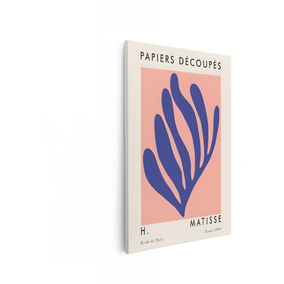 Artaza Canvas Schilderij Abstracte Plant - 20x30 cm - Wanddecoratie Matisse Papiers Découpés - Muurdecoratie Vintage - Roze Artaza Canvas Schilderij Abstracte Plant - 20x30 cm - Wanddecoratie Matisse Papiers Découpés - Muurdecoratie Vintage - Roze afbeelding 1