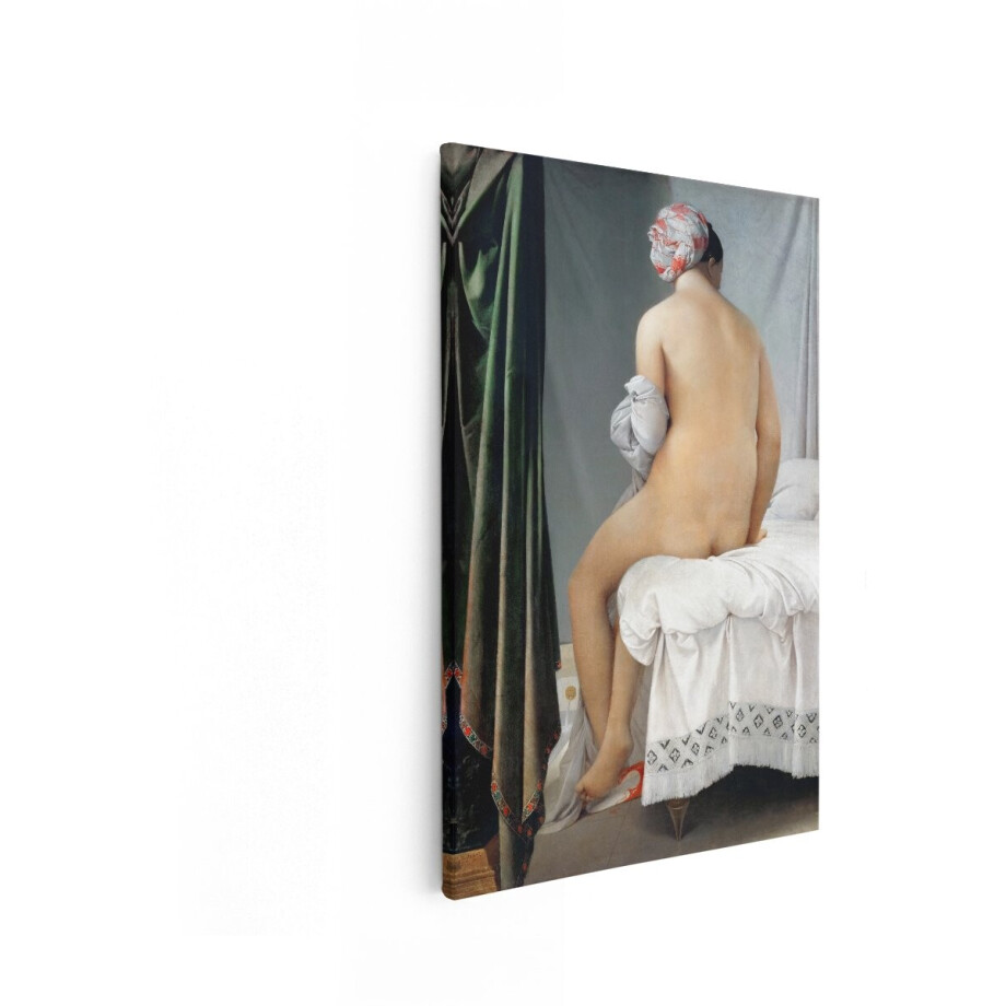 Artaza Canvas Schilderij Schilderij Vrouw Ingres - 40x60 cm - Wanddecoratie Oude Meesters - Muurdecoratie Naakt - Decoratie Slaapkamer Artaza Canvas Schilderij Schilderij Vrouw Ingres - 40x60 cm - Wanddecoratie Oude Meesters - Muurdecoratie Naakt - Decoratie Slaapkamer afbeelding 1