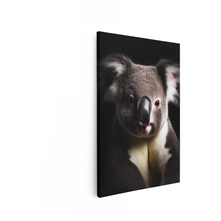 Artaza Canvas Schilderij Koala - 80x120 cm - Wanddecoratie Dieren - Muurdecoratie Portret - Decoratie Kinderkamer - Schilderijen Op Canvas Artaza Canvas Schilderij Koala - 80x120 cm - Wanddecoratie Dieren - Muurdecoratie Portret - Decoratie Kinderkamer - Schilderijen Op Canvas afbeelding 1