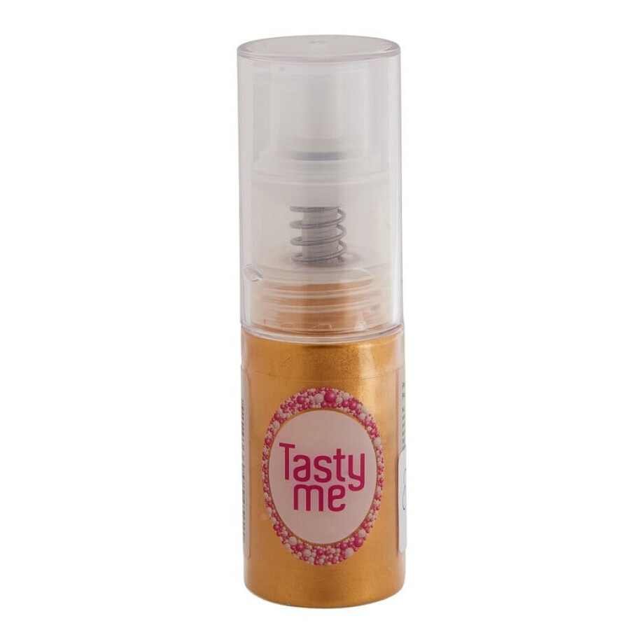 Tasty Me poederspray - goud - 10 gram Tasty Me poederspray - goud - 10 gram afbeelding