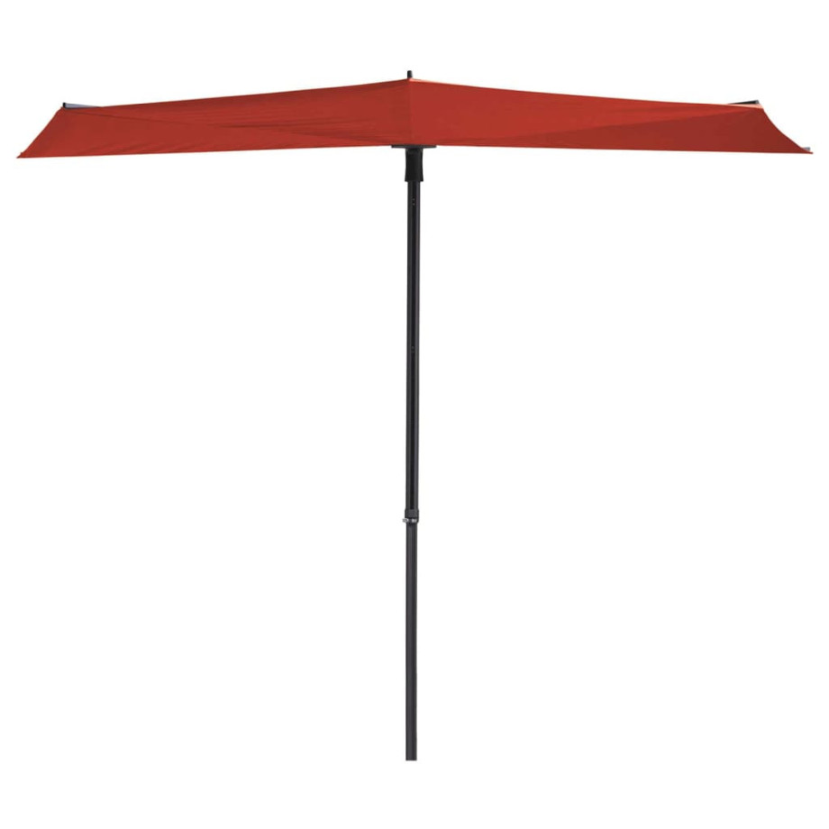 Madison Balkonparasol Sun Wave 270x150 cm steenrood afbeelding 1