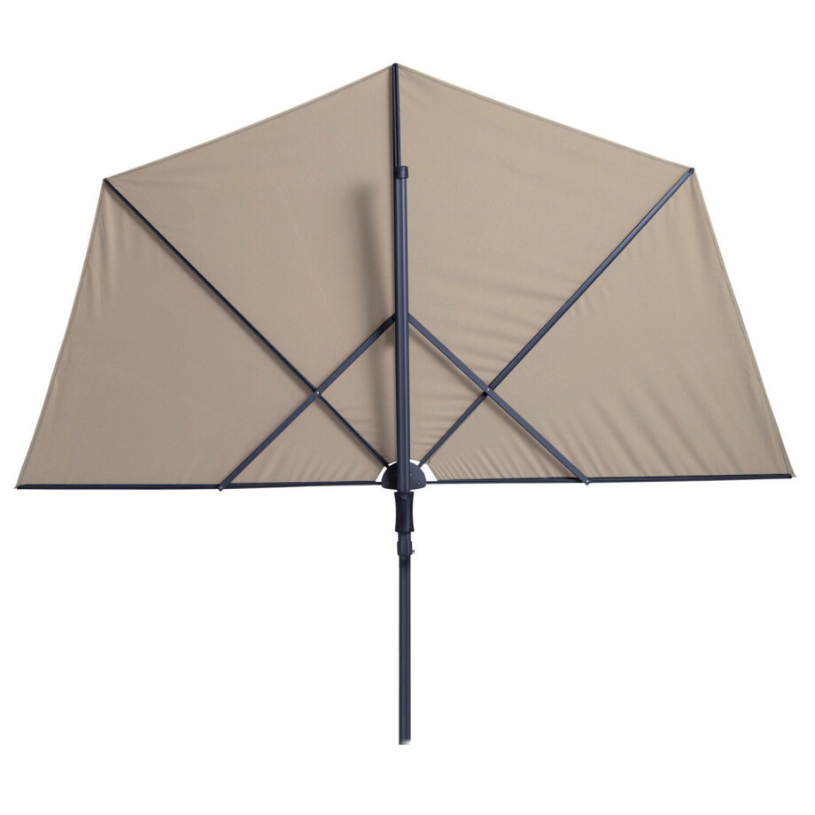 Vrijhangende zweefparasol Sunwave 270cm (ecru) afbeelding 