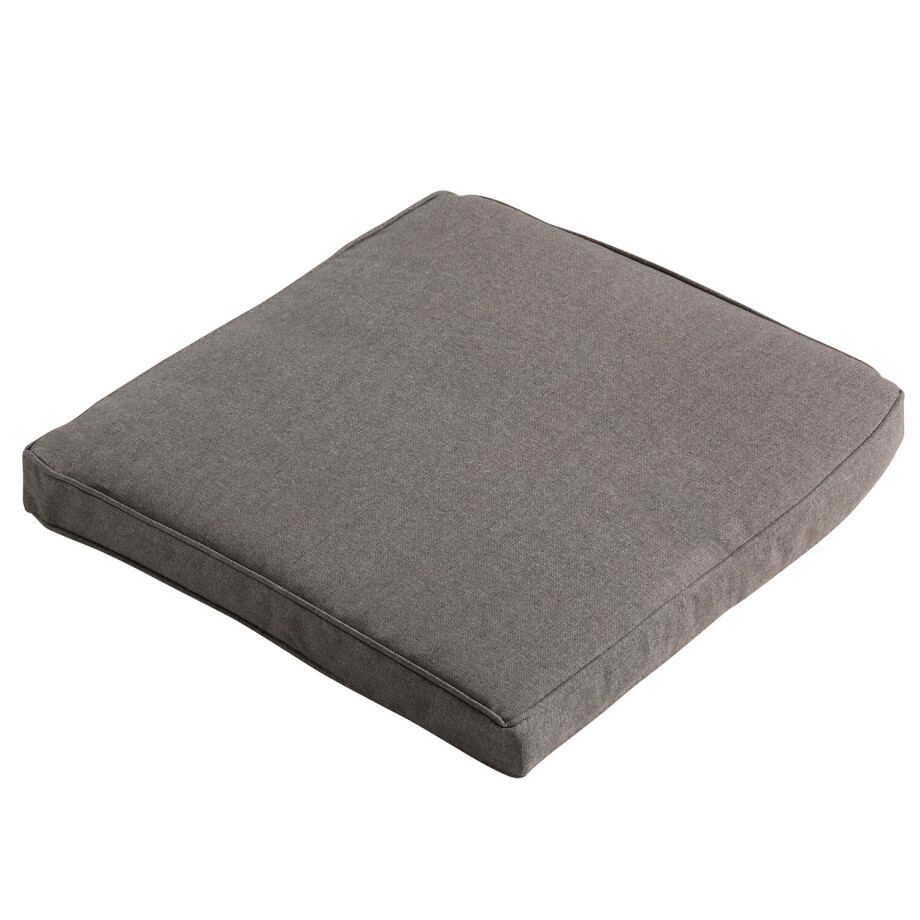 Zitkussen Wicker multi 48x48cm   Oxford taupe (waterafstotend) afbeelding 