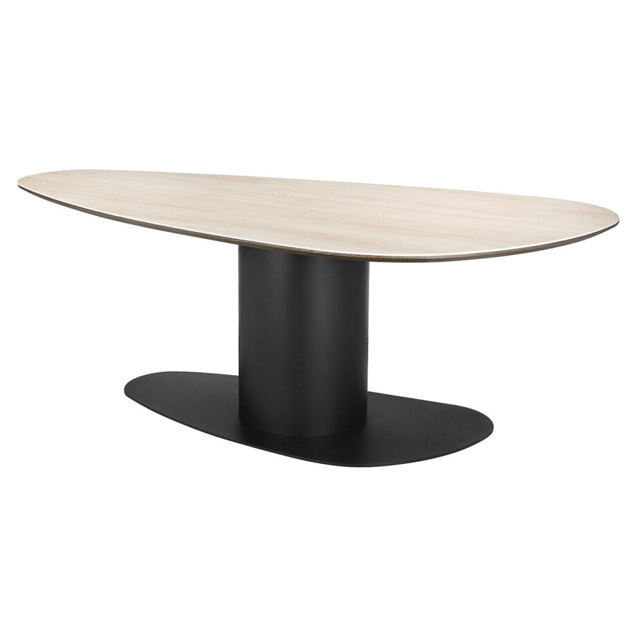 Richmond Organische Eettafel 'Ritz' Travertin, 220 x 110cm afbeelding 1