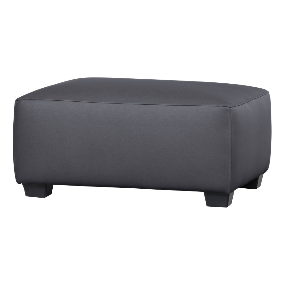 vtwonen Outdoor Hocker 'Hollandia' PVC, kleur Grijs afbeelding 1