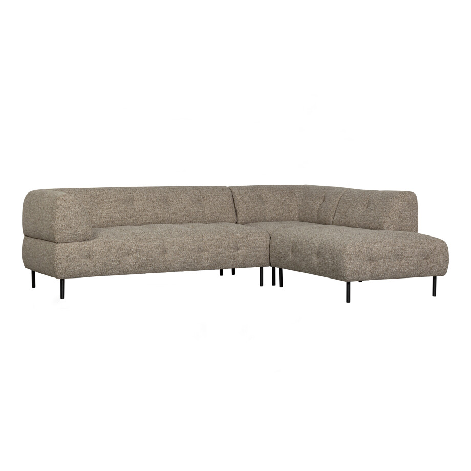 WOOOD Hoekbank 'Lloyd' Rechts, kleur Bruin Melange WOOOD Hoekbank 'Lloyd' Rechts, kleur Bruin Melange afbeelding 1