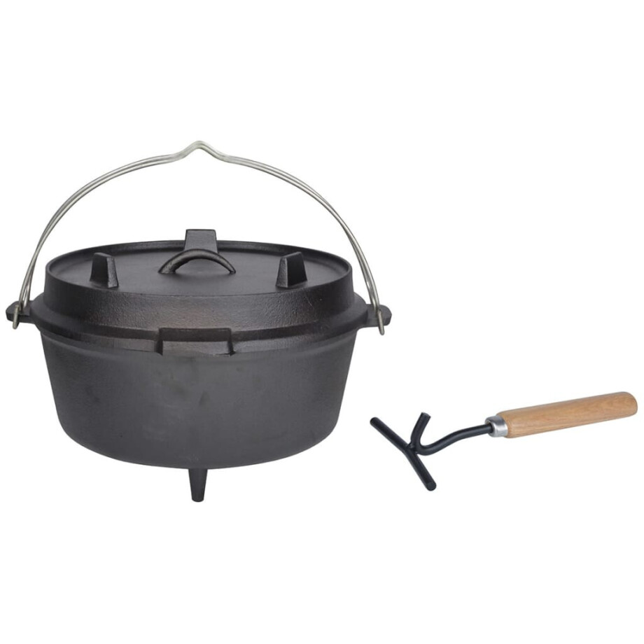 Esschert Design sudderpot gietijzer 6,5 L Zwart FF235 afbeelding 1