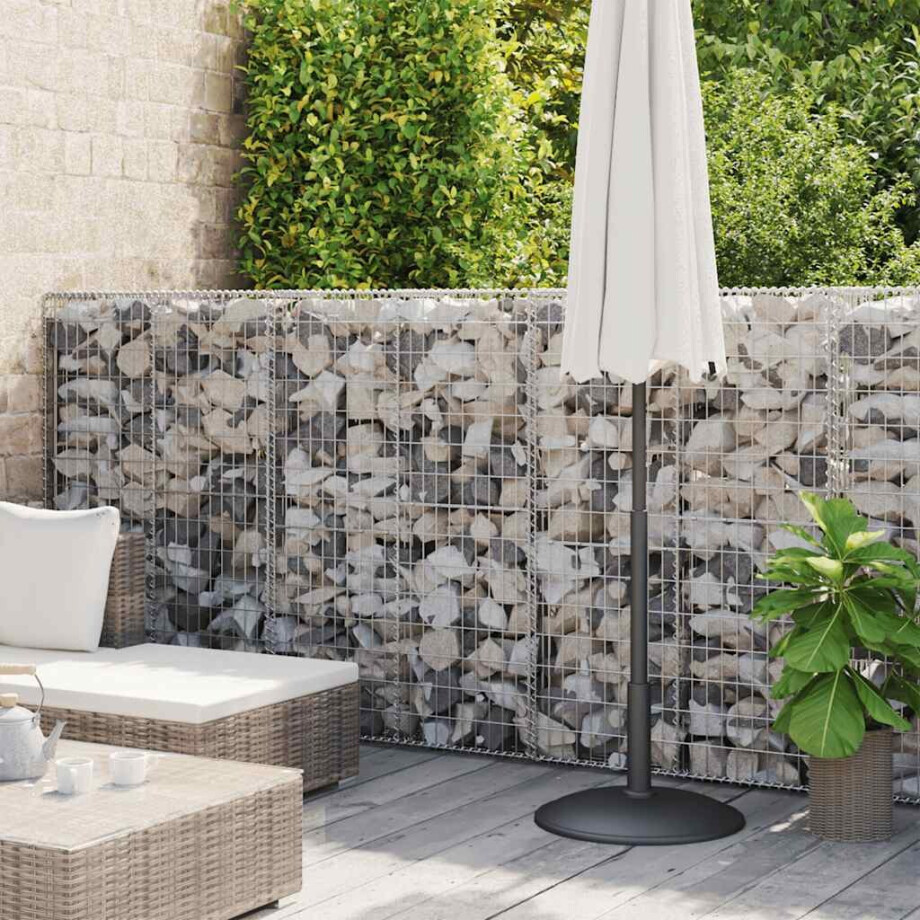 vidaXL Gabion mand 300x30x100 cm gegalvaniseerd staal afbeelding 1