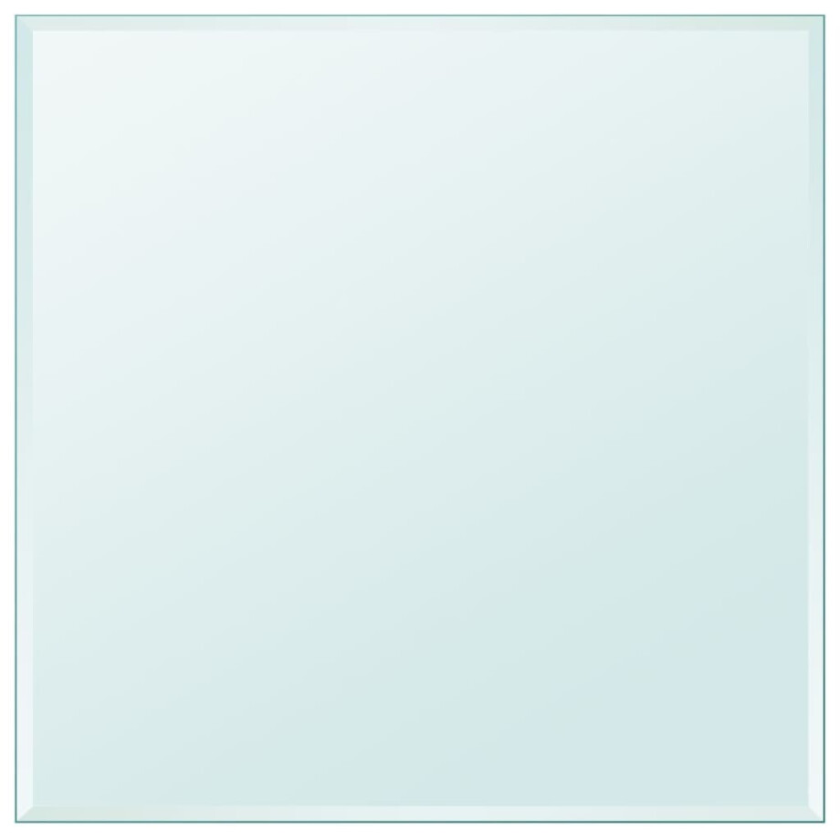 vidaXL Tafelblad van gehard glas 700x700 mm vierkant afbeelding 1