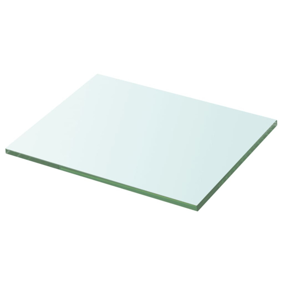 vidaXL Wandschap transparant 20x25 cm glas afbeelding 1